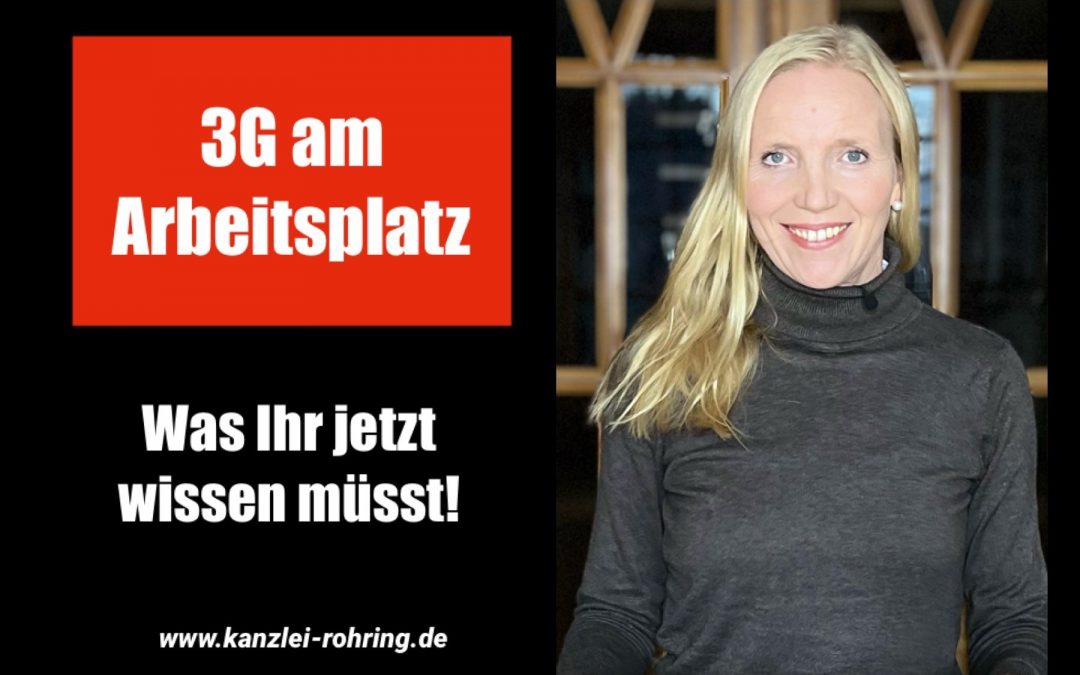 Bundesweit: 3G am Arbeitsplatz