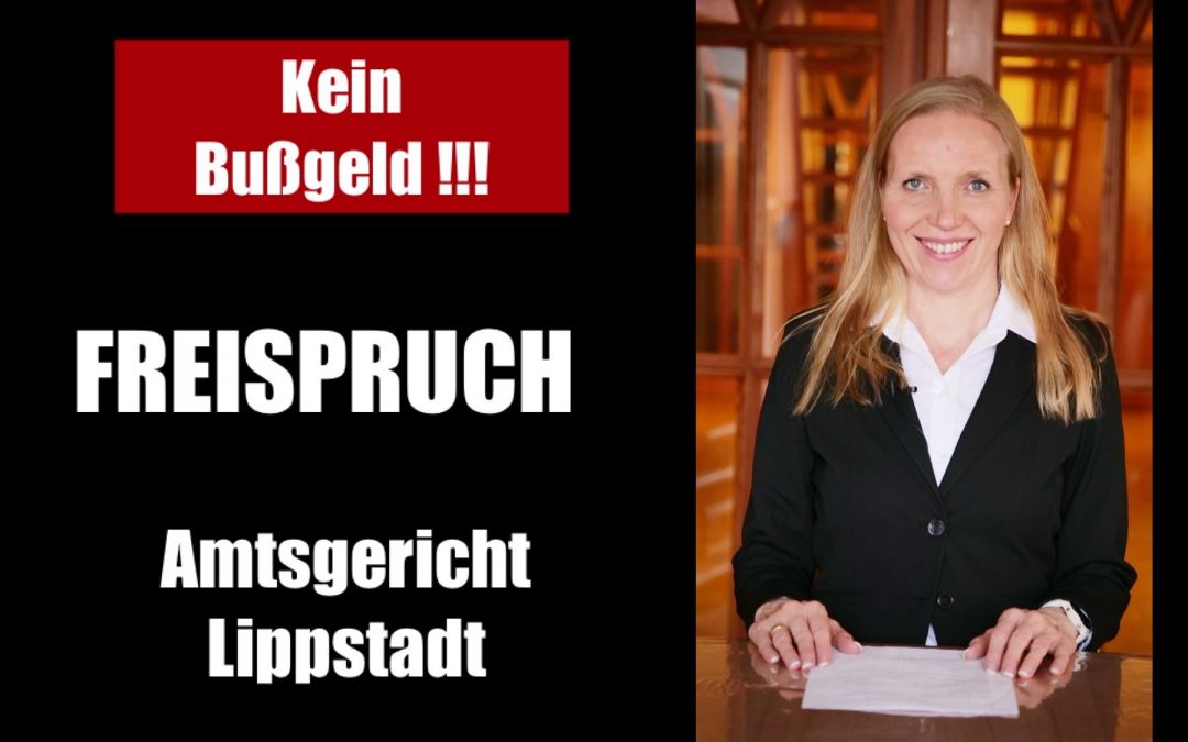 Einrichtungsbezogene Impfpflicht: Freispruch beim Amtsgericht Lippstadt ! Kein Bußgeld!